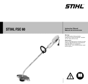 Stihl FSE 60 Product Instruction Manual