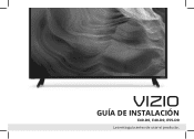 Vizio E55-D0 Quickstart Guide Spanish
