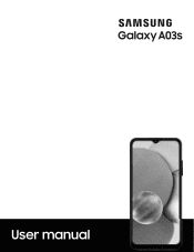Samsung Galaxy A03s Tracfone User Manual
