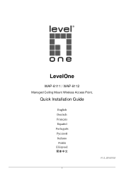 LevelOne WAP-8111 Quick Installation Guide