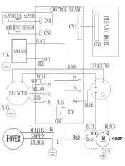 Frigidaire FRA065AT7 Wiring Diagram (All Languages)