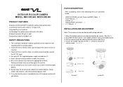 Ganz Security MDC-IR3.6N MDC-IR Series Manual