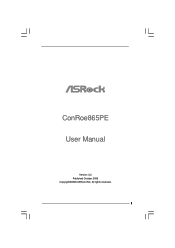 ASRock ConRoe865PE User Manual