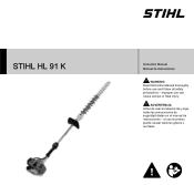 Stihl HL 91 K Instruction Manual