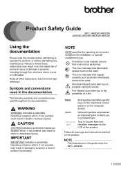 Brother International MFC-J680DW Product Safety Guide