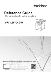 Brother International MFC-L9570CDW Reference Guide