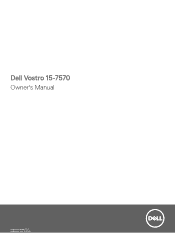 Dell Vostro 15 7570 Vostro 15-7570 Owners Manual