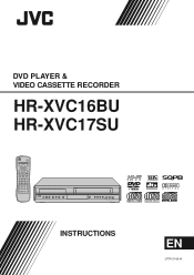 JVC HR-XVC17S Instructions