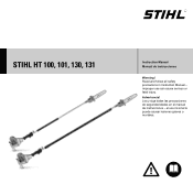 Stihl HT 101 Product Instruction Manual