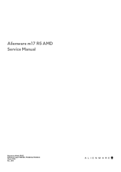 Dell Alienware m17 R5 AMD Service Manual