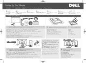 Dell P2411H Setup Diagram