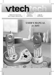 Vtech ev2653 User Manual