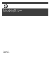 HP 6120G/XG HP ProCurve Series 6120 Blade Switches Advanced Traffic Management Guide