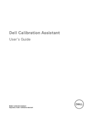 Dell UP3221Q Calibration Assistant Users Guide