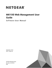 Netgear XCM89UP Web Management User Guide