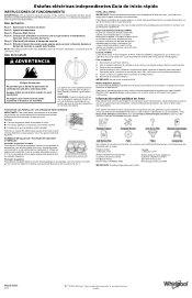 Whirlpool WFE550S0LZ Manual de referencia rapida