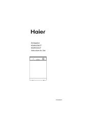 Haier HDW100SCT User Manual