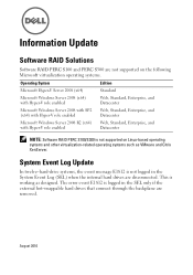 Dell PowerEdge R510 Information Update