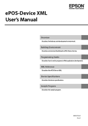 Epson TM-m30III ePOS-Device XML Users Manual