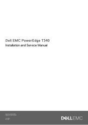 Dell PowerEdge T340 EMC Installation and Service Manual
