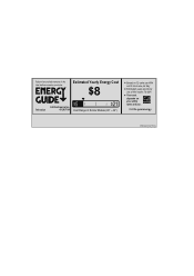 LG 43LH570A Owners Manual - Energy Guide