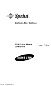 Samsung SPH-A660B User Manual (user Manual) (ver.f1) (English)