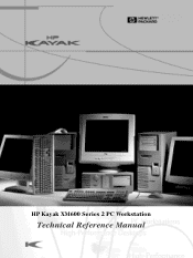 HP XM600 hp kayak xm600 series 2, technical reference manual for desktop and minitower models