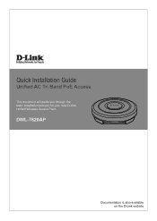 D-Link DWL-7620AP Quick Install Guide