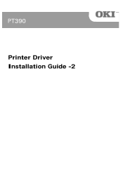 Oki PT390 LAN Windows Driver Install Guide 2
