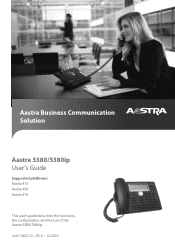 Aastra 5380ip User Manual Aastra 5380/5380ip for Aastra 400
