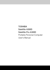 Toshiba Satellite Pro PSAK9C Users Manual Canada; English