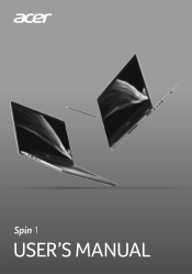Acer Spin SP114-31 User Manual