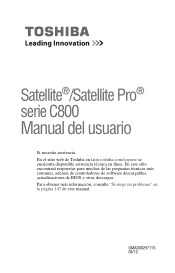Toshiba Satellite Pro C845 User Guide
