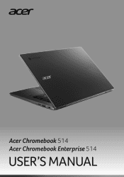 Acer Chromebook 514 CB514-1W User Manual
