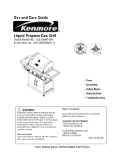 Kenmore 720-0670A Use and Care Guide