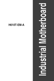 Asus H610T-EM-A User Manual English