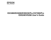 Epson Pro EX7280 Users Guide