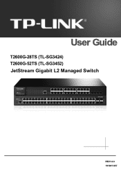 TP-Link T2600G-52TS TL-SG3452 T2600G-52TS V1 User Guide