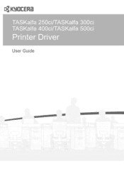Kyocera TASKalfa 300ci 500ci/400ci/300ci/250ci Printer Driver User Guide Rev 12.23.2010.9