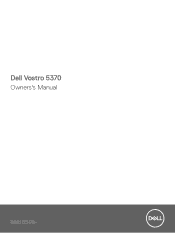 Dell Vostro 5370 Ownerss Manual