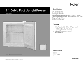 Haier HFU0100ACW Model Spotlight