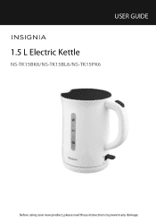 Insignia NS-TK15BL6 User Manual