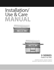 Viking VQGFS5421 Installation / Use and Care Instructions