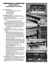 Lexmark 43J2600 Maintenance Manual