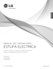 LG LRE3012ST Owner's Manual