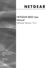 Netgear XCM8806 Chassis User Manual