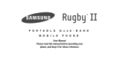 Samsung SGH-A847 User Manual (user Manual) (ver.f8) (English)