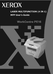 Xerox PE16 User Guide