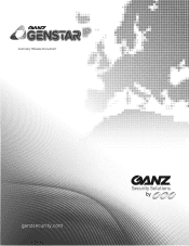 Ganz Security NR8-8M72 GENSTAR IP Specifications