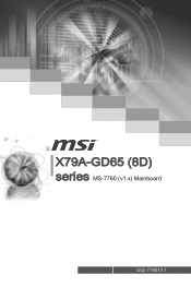 MSI X79A User Guide